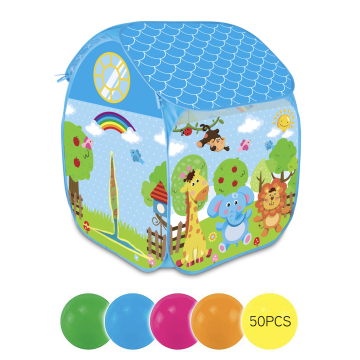 [605080] Lucky Baby Play Tent - Safari House